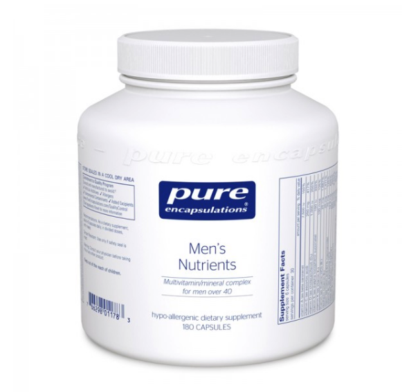 Multivitamin and mineral complex for men over 40 Supports prostate health