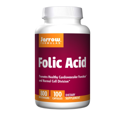 Folic Acid (Jarrow) 800mcg 100 caps
